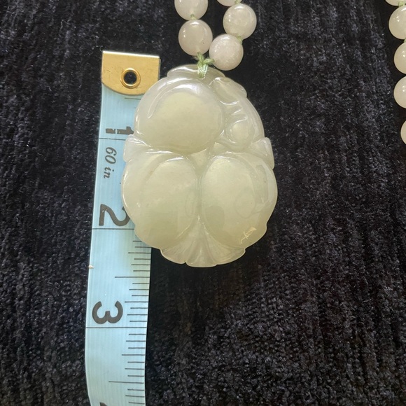 Vintage Asian jade necklace - Picture 4 of 8